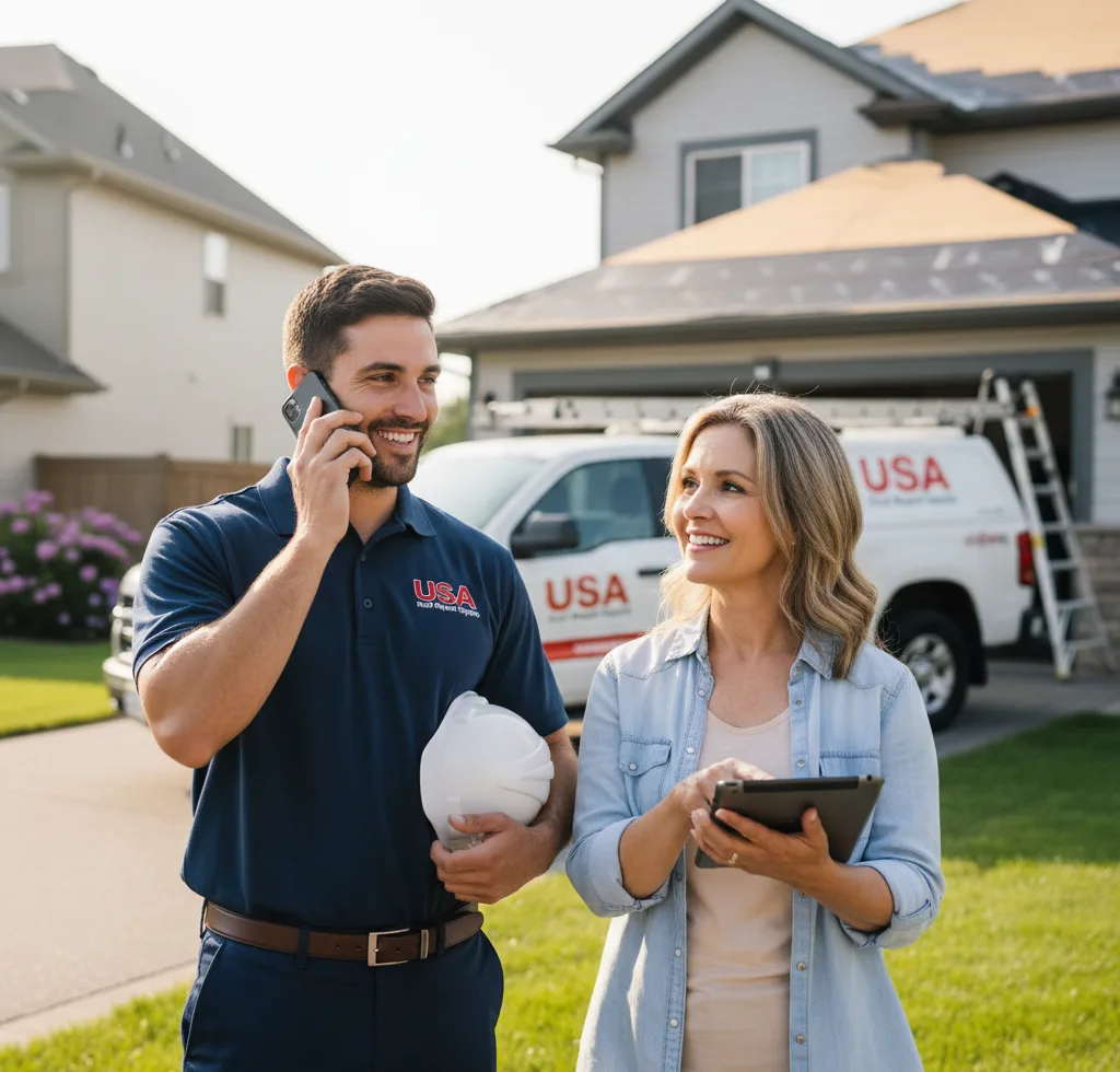 USA Roof Repair Experts customer support in Trenton